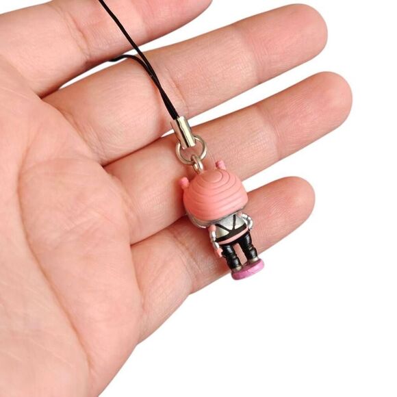 LOL Surprise Mini Upcycled Phone Charm Keychain - Picture 4 of 4